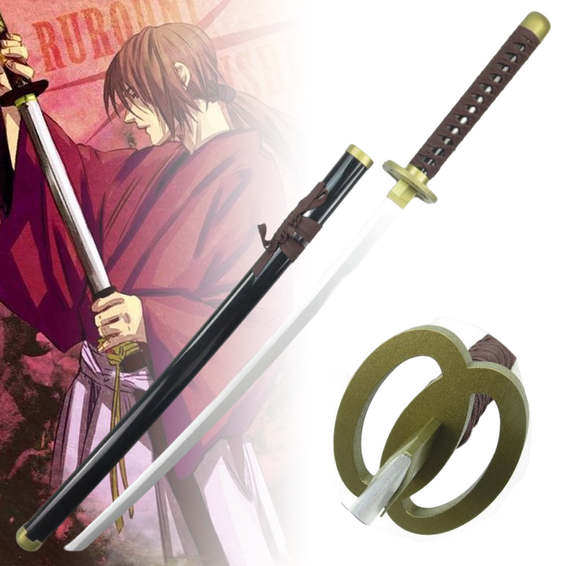 Cosplay Prop Dagger - Pedang Kayu Himura Kenshin Katana 40