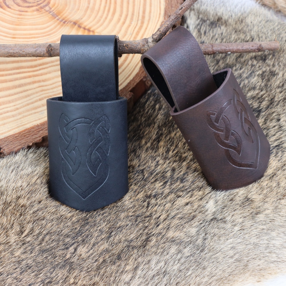 Cosplay Prop Dagger - Tempat Pedang Viking Abad Pertengahan Kulit