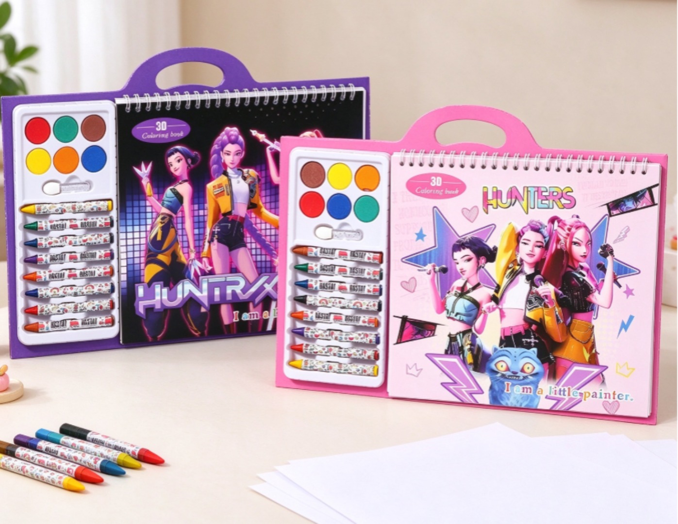 Cosplay Prop Paint - Buku mewarnai anime yang baru dan