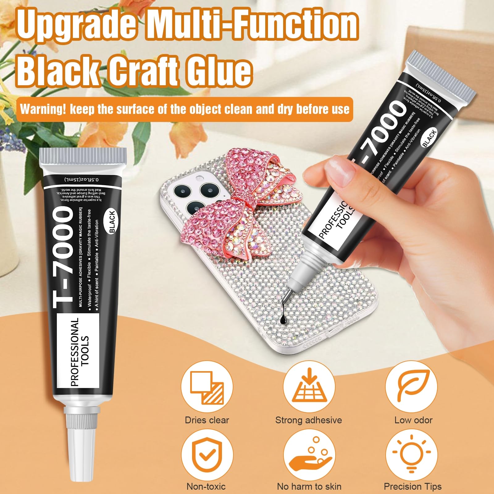 T7000 Lem Hitam Perbaikan Laya - Contact Cement Glue ulasan dan harga