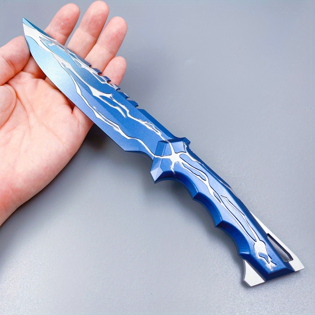 Pedang Katana Blackwave 11in/2 - Cosplay Prop Dagger ulasan dan harga