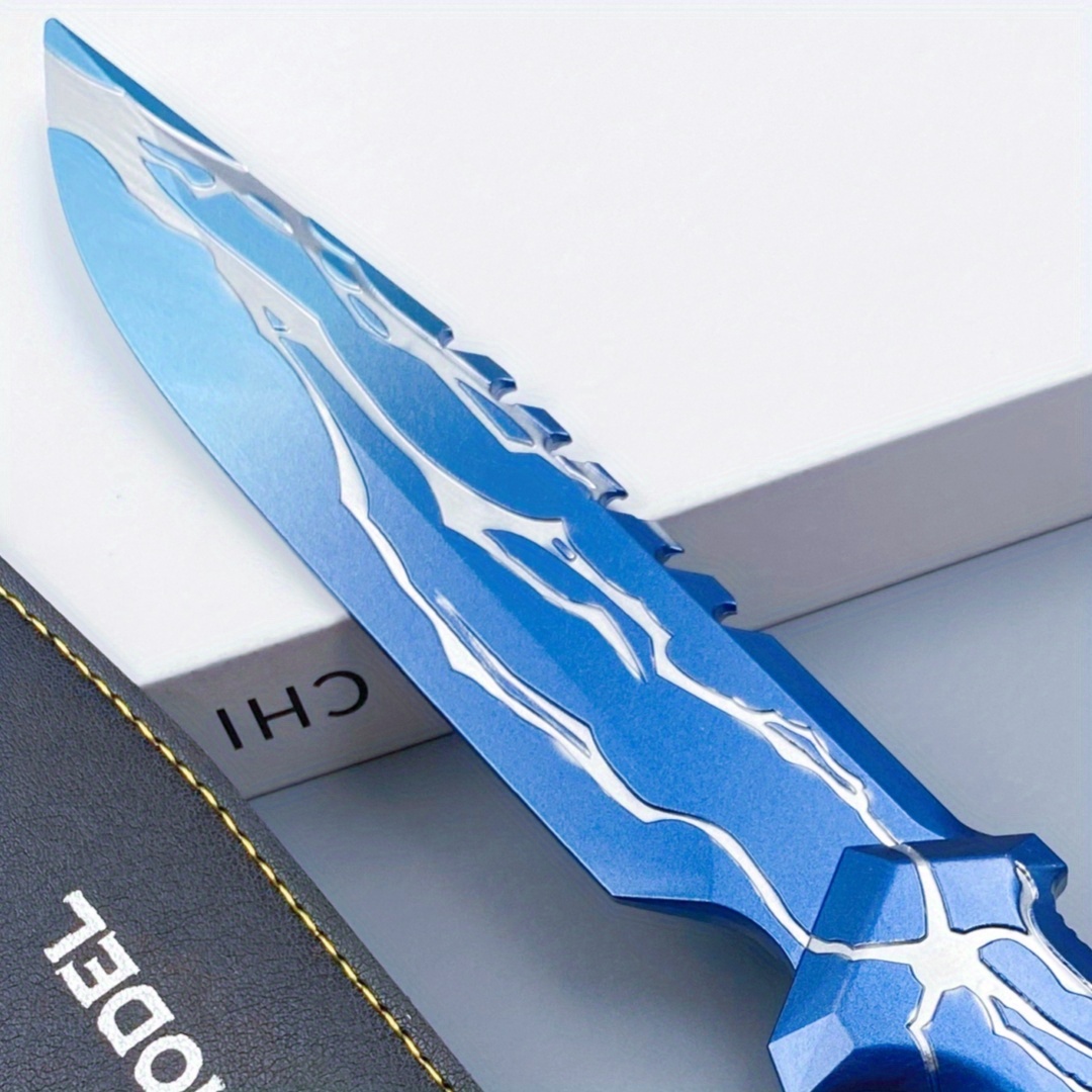 Pedang Katana Blackwave 11in/2 - Cosplay Prop Dagger ulasan dan harga