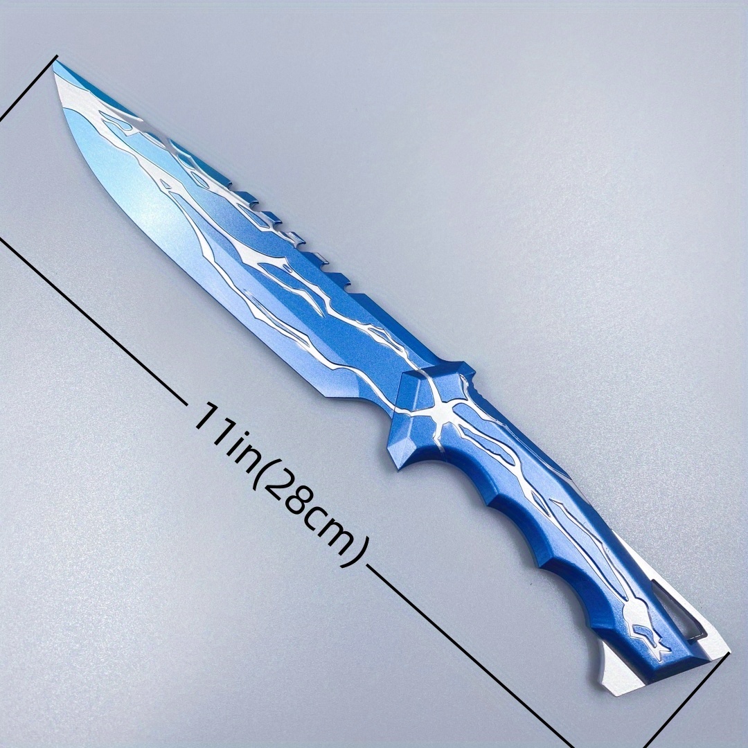 Pedang Katana Blackwave 11in/2 - Cosplay Prop Dagger ulasan dan harga