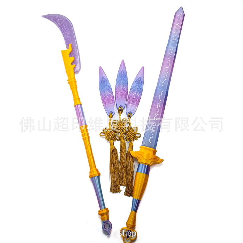 3 Buah Pisau Pemburu untuk Mir - Cosplay Prop Dagger ulasan dan harga