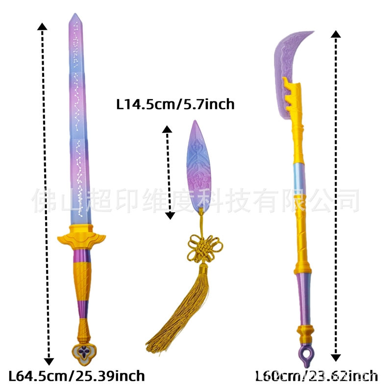 3 Buah Pisau Pemburu untuk Mir - Cosplay Prop Dagger ulasan dan harga