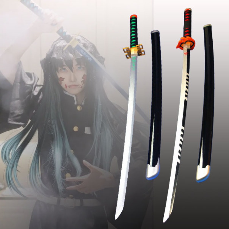 41in/104Cm Demon Slayer Katana - Cosplay Prop Dagger ulasan dan harga