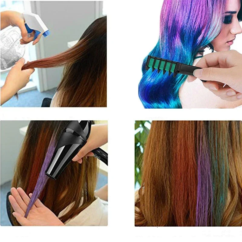 1 buah kapur warna rambut lili - Hair Spray Color ulasan dan harga